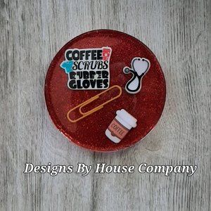 Resin glitter coastet